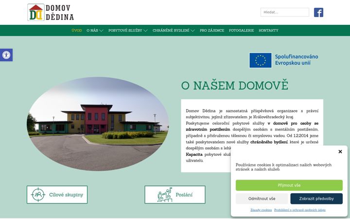 Screenshot di domov-dedina.cz