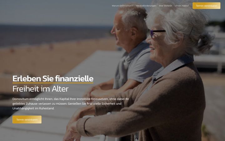 Screenshot of domovitum.de
