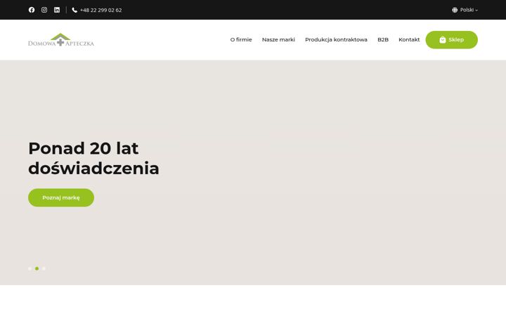 Skjámynd af domowaapteczka.pl