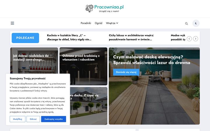 Snímek obrazovky domowarewolucja.pl
