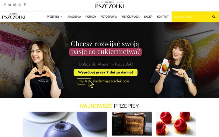 Screenshot of domowe-wypieki.com