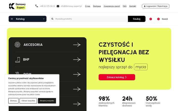 Captură de ecran a domowy-expert.pl