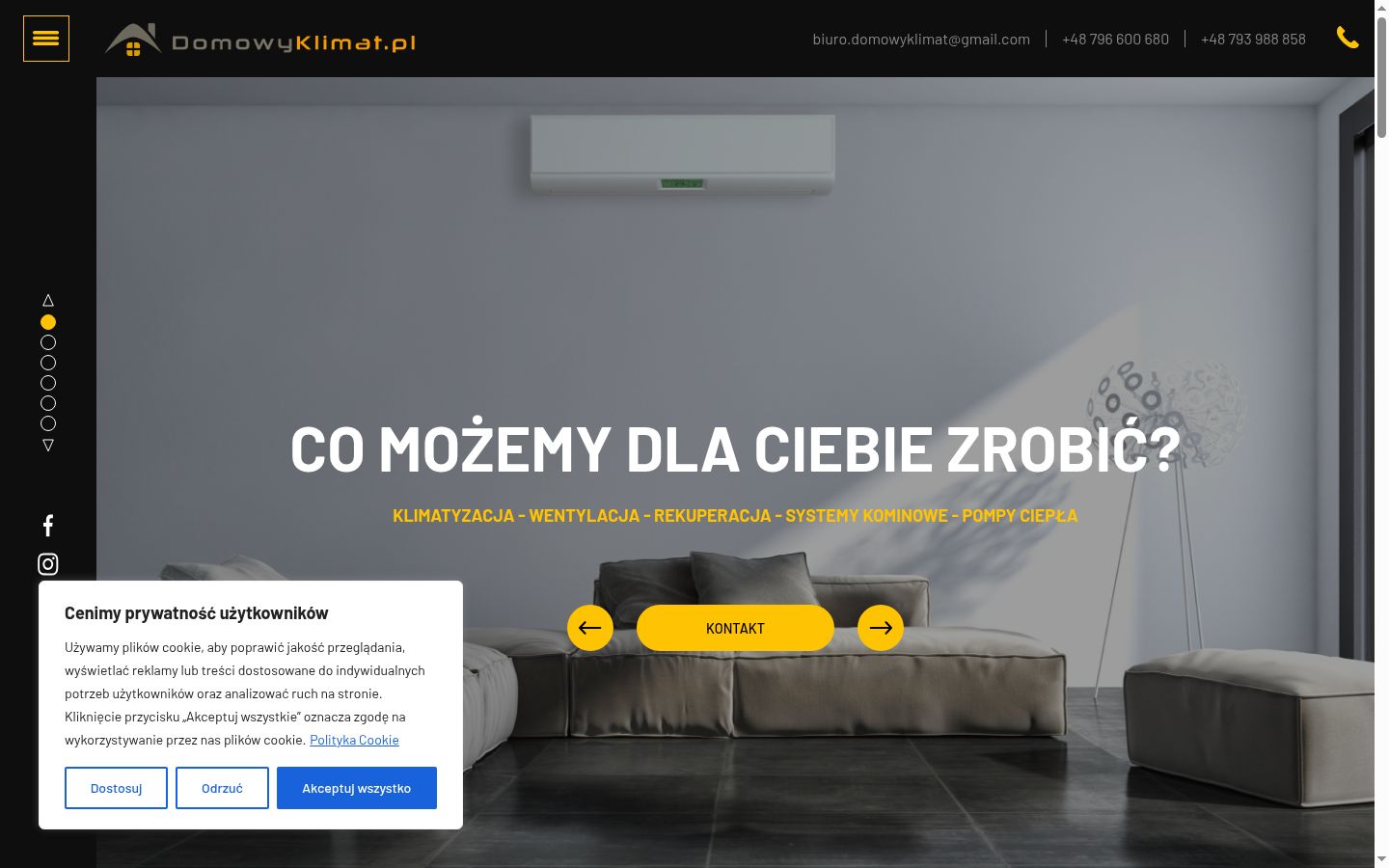 Captură de ecran a bannerului de consimțământ afișat înainte de orice interacțiune