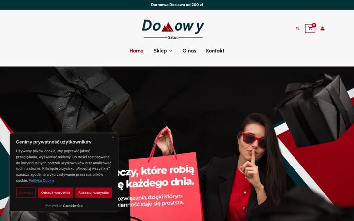 Ekrano kopija domowysztos.pl
