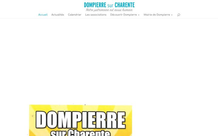 Screenshot of dompierre-sur-charente.com