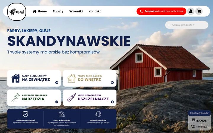 Screenshot of dompolpro.pl