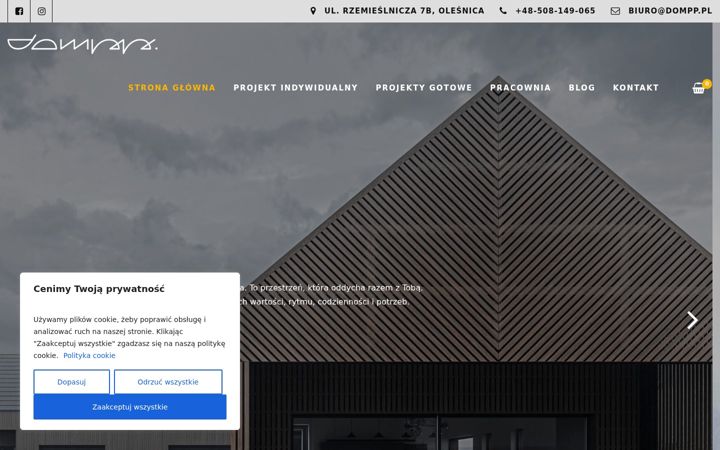 Zrzut ekranu dompp.pl