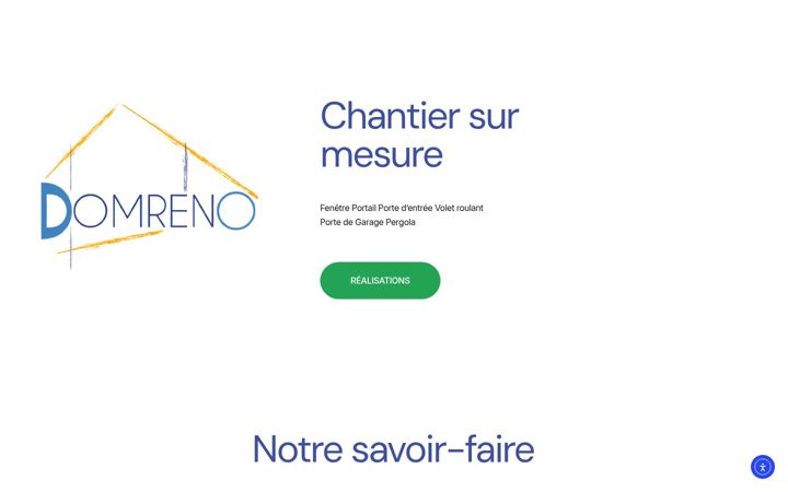 Screenshot of domreno.fr