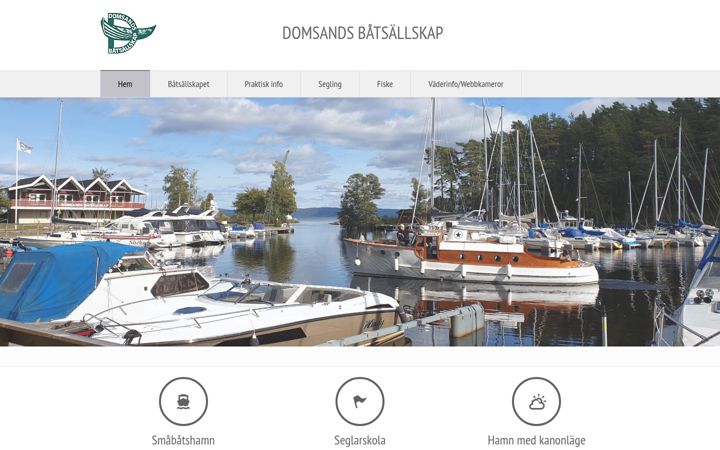 Screenshot of domsand.org