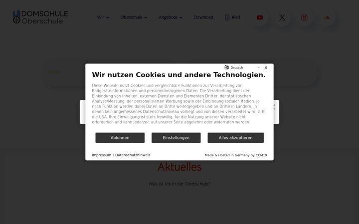 Skærmbillede af domschule-os.de