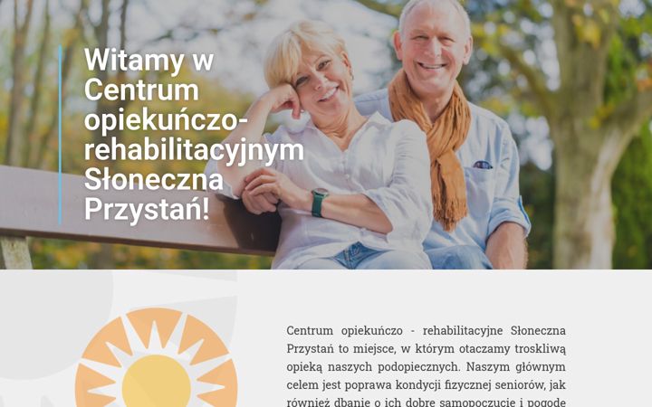 Zrzut ekranu domseniora.szczecin.pl