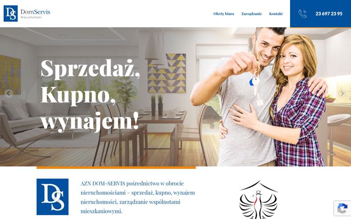 Zrzut ekranu domservis.pl