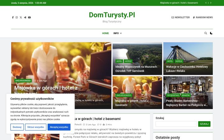 Ekrano kopija domturysty.pl