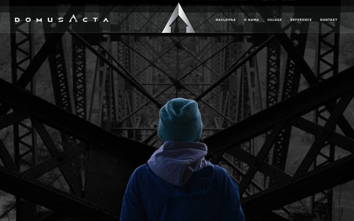 Screenshot of domus-acta.hr