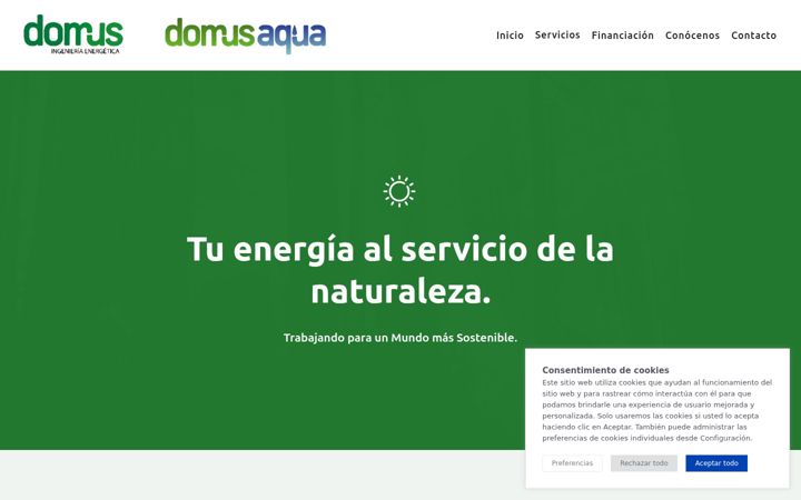 Screenshot of domus-ie.com