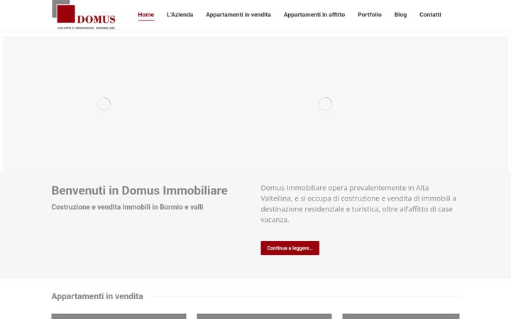 Skærmbillede af domus-immobiliare.eu