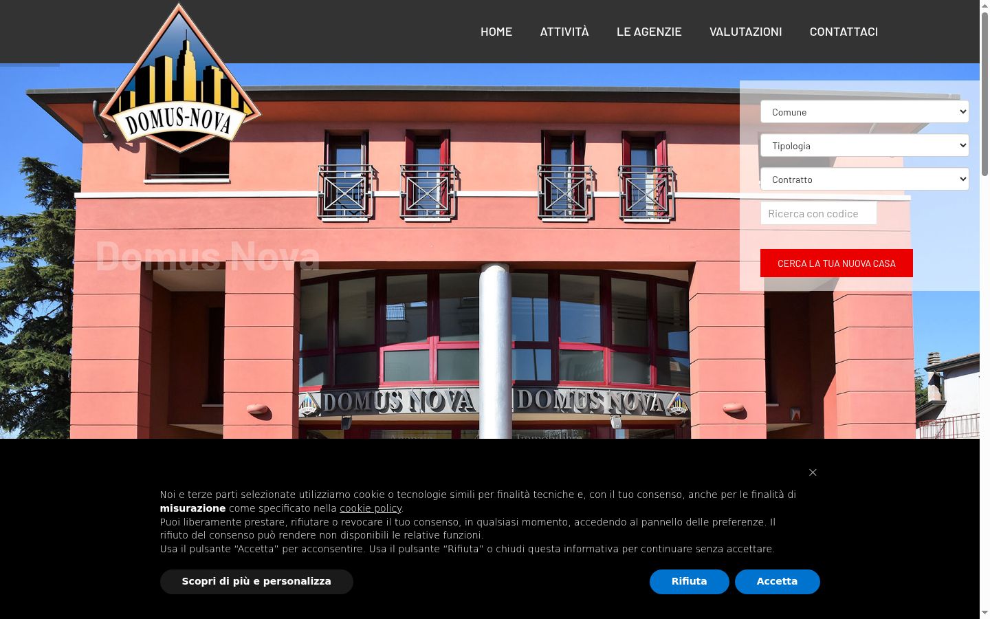Screenshot tal-banner tal-kunsens muri qabel kwalunkwe interazzjoni