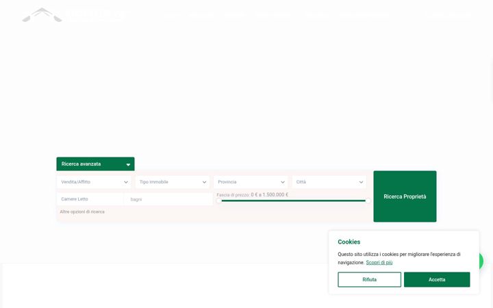 Screenshot of domus-re.it