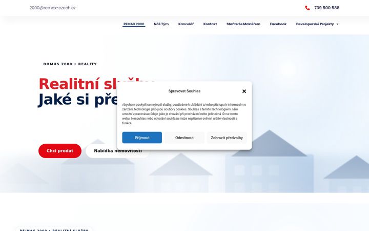 Screenshot di domus2000.cz