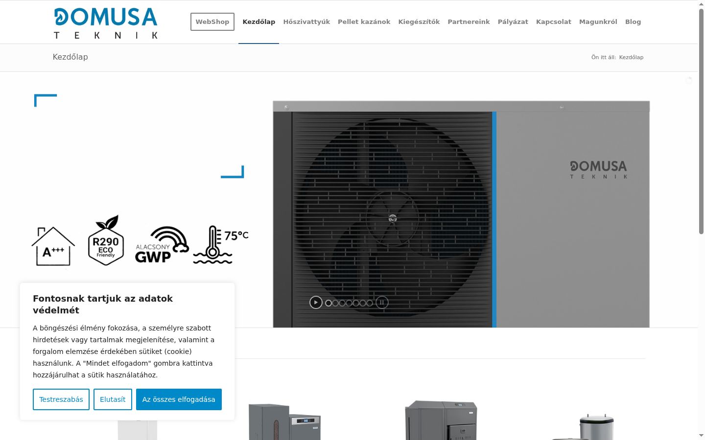 Screenshot des Einwilligungsbanners vor jeglicher Interaktion