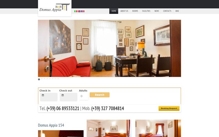 Screenshot of domusappia154.com