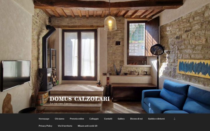 Screenshot of domuscalzolari.it