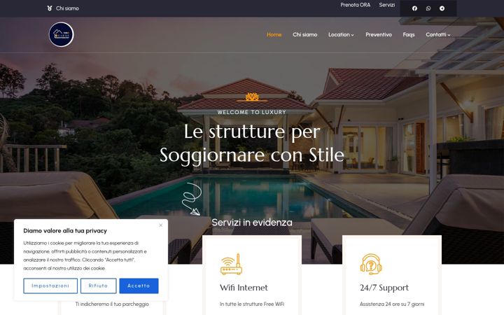 Screenshot of domuscharme.com