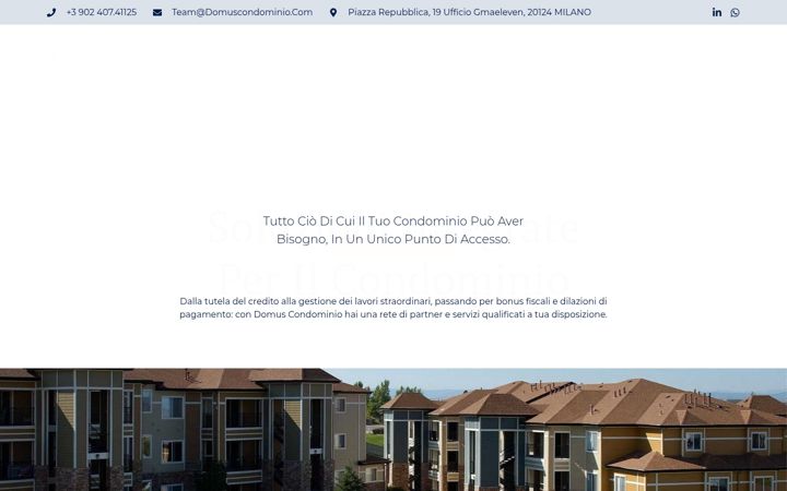 Screenshot of domuscondominio.com