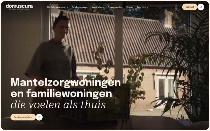 Screenshot of domuscura.nl