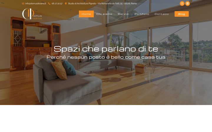 Screenshot of domusdreams.it