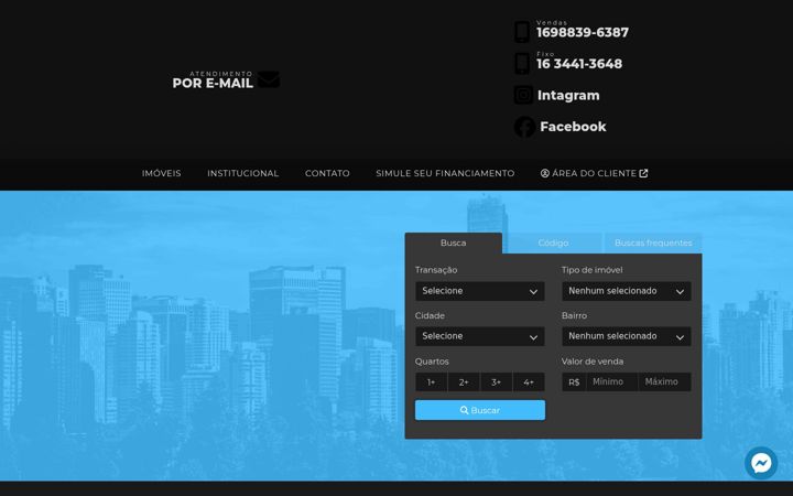Captura de pantalla de domusgestaoimobiliaria.com.br