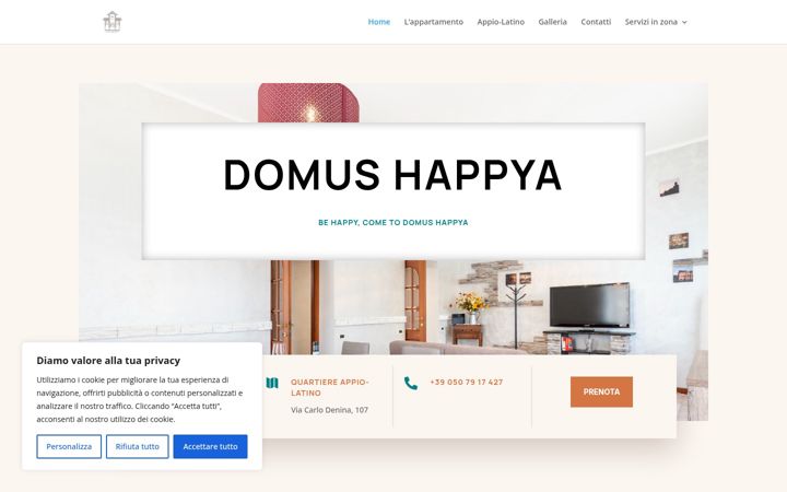 Screenshot of domushappya.it