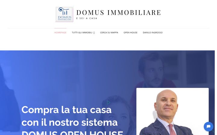 Screenshot of domusimmobiliarebrindisi.it