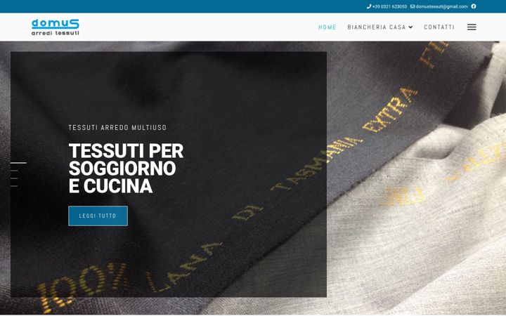 Screenshot of domustessuti.com