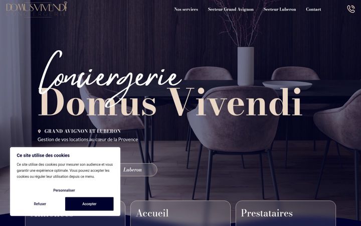 Snímek obrazovky domusvivendi.fr