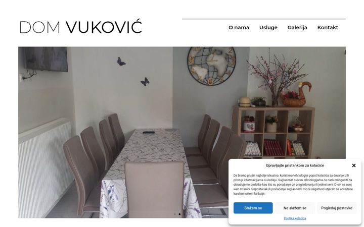 Screenshot of domvukovic.hr