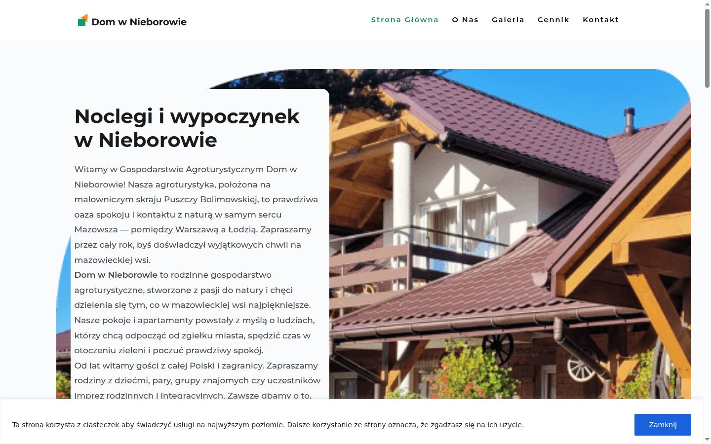 Snimka zaslona bannera za privolu prikazanog prije bilo kakve interakcije