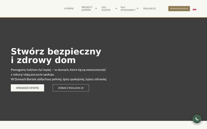 Ekrano kopija domy-bartek.pl