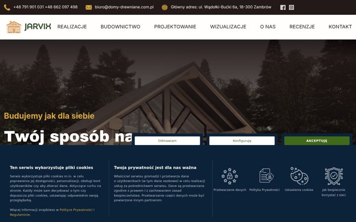 Ekrano kopija domy-drewniane.com.pl