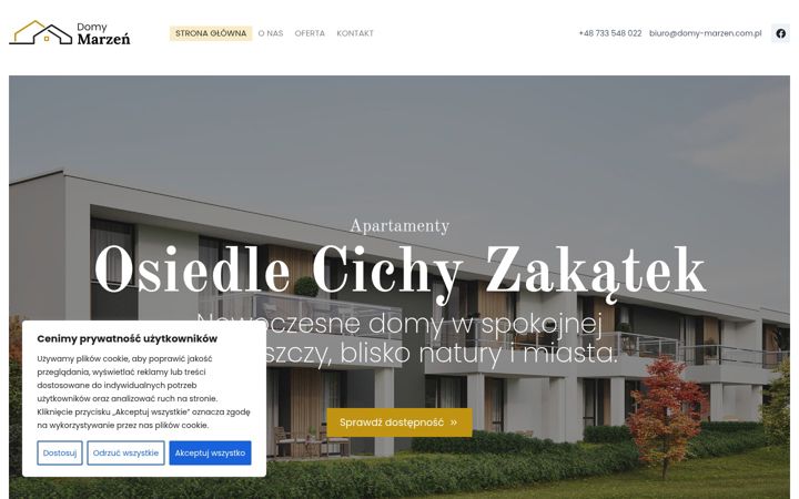 Ekrano kopija domy-marzen.com.pl