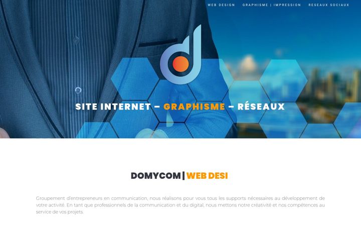 Snímek obrazovky domycom.fr