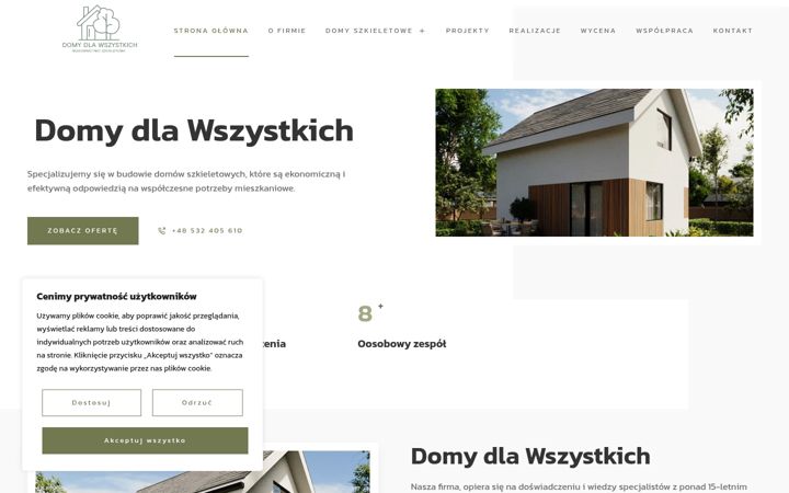 Skærmbillede af domydlawszystkich.pl