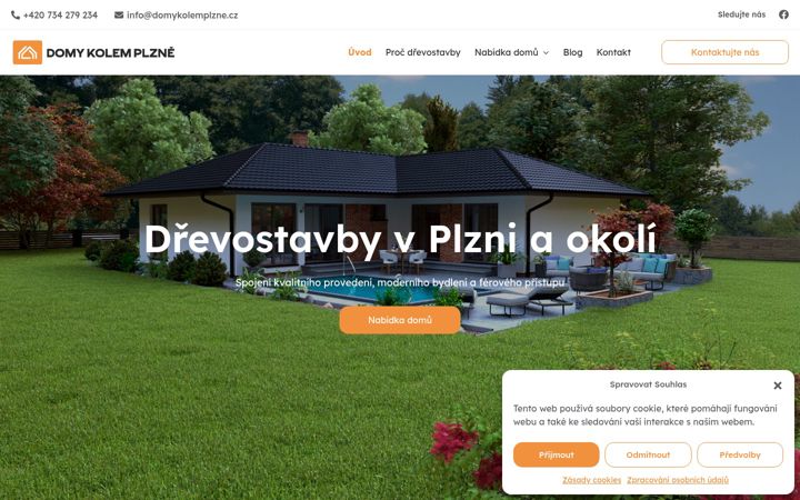 Snímek obrazovky domykolemplzne.cz