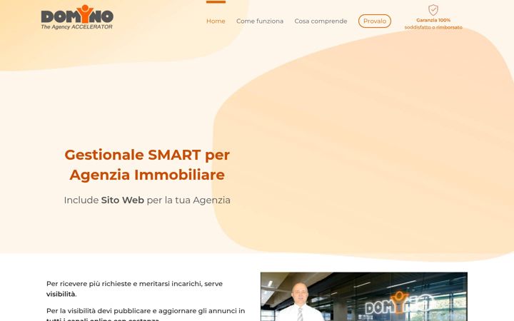 Screenshot of domyno.marketing