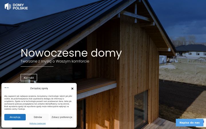 Screenshot of domypolskie.com