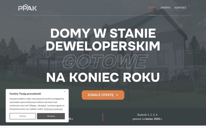 Snimka zaslona za domystrazow.pl