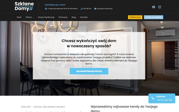Snimka zaslona za domyszklane.pl