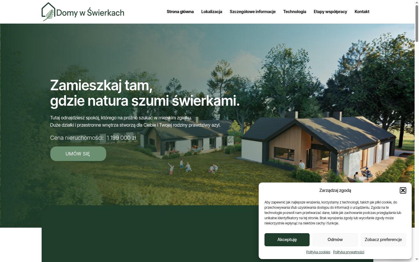 Snímek obrazovky baneru souhlasu zobrazeného před jakoukoli interakcí