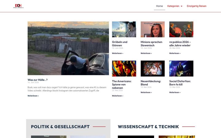 Screenshot of don-philippo.de