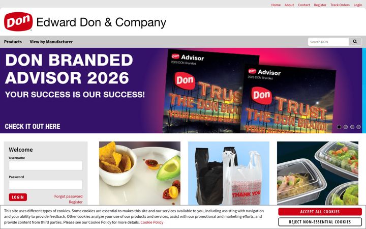Screenshot of don.com